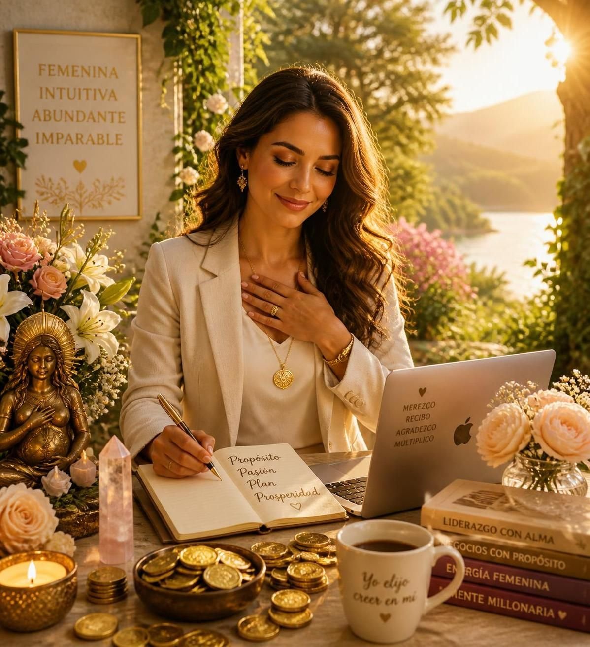 descubre cómo conectar con tu feminidad puede atraer prosperidad a tu vida, explorando la ciencia detrás de este poderoso mito y transformando tu realidad.