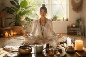 descubre rituales de sanación sencillos para mujeres que puedes empezar hoy mismo, sin complicaciones, para mejorar tu bienestar y energía positiva.